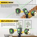 Thumbnail 4 de Enventor Laser Level 25m green cross-line laser 📷