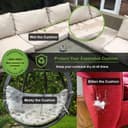 Thumbnail 1 de Enzeno Cushion Storage Bag 420D Oxford with Zipper 🧺