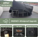 Thumbnail 2 de Enzeno Waterproof Garden Furniture Cover 200x160cm ⌚