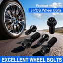 Thumbnail 4 de ERMWALR 20 Pcs M14x1.25 Wheel Bolts for BMW 🔩