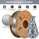 Thumbnail 3 de ERYONE Silk PLA 1.75mm 1kg spool — Silk Silver 🧶