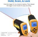 Thumbnail 3 de Etekcity Lasergrip 800 infrared thermometer -50°C📷