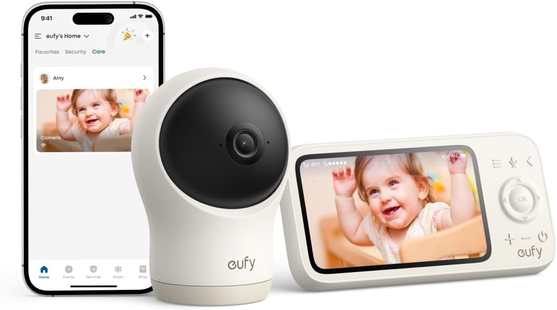 eufy Baby Monitor C10 2K camera with 12 h battery 📷