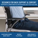 Thumbnail 3 de Everlasting Comfort Lumbar Support Pillow for Office Chair 🎧