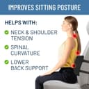 Thumbnail 4 de Everlasting Comfort Lumbar Support Pillow for Office Chair 🎧