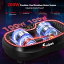 Thumbnail 1 de EvoSpark Vibration Plate 2026, dual-motor vibration machine 🏋️