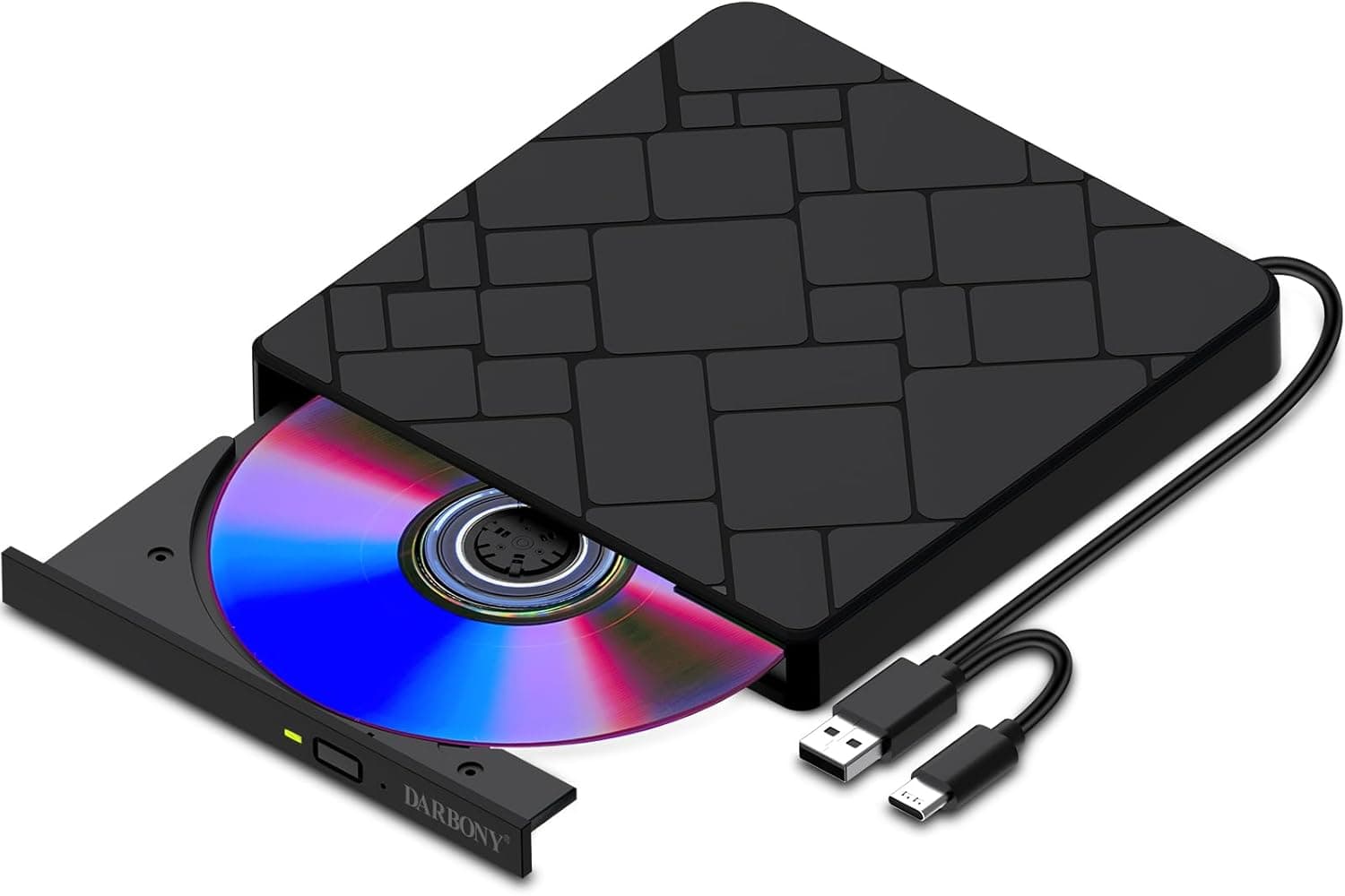 External USB 3.0 Type-C CD DVD Drive for Laptop 💽