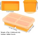 Thumbnail 1 de Extra-Large Silicone Soup Freezer Tray 300ml 🍲