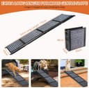 Thumbnail 6 de Extra Long 170cm Foldable Dog Ramp for Large Dogs 🐶
