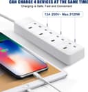 Thumbnail 2 de ExtraStar 4 Way Extension Lead 2m, 13A ⚡