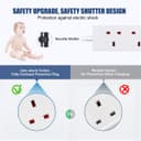 Thumbnail 3 de ExtraStar 4 Way Extension Lead 2m, 13A ⚡