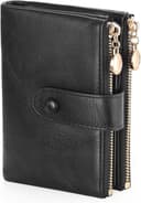 Thumbnail principal de FALAN MULE Leather Wallet 18-card, RFID blocking 👛