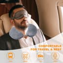 Thumbnail principal de Far win Travel Pillow 100% memory foam neck pillow 💤