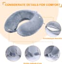 Thumbnail 4 de Far win Travel Pillow 100% memory foam neck pillow 💤