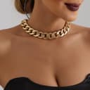 Thumbnail principal de Fashband Chunky Choker Necklace 18in ⛓️