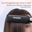 Thumbnail 4 de Faszin Professional 42mm Titanium Straightener 11 temps 💇♀️