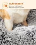 Thumbnail 2 de Feandrea Large Dog Bed 95 x 60 cm — Fluffy crate mat 🐶