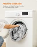 Thumbnail 6 de Feandrea Large Dog Bed 95 x 60 cm — Fluffy crate mat 🐶