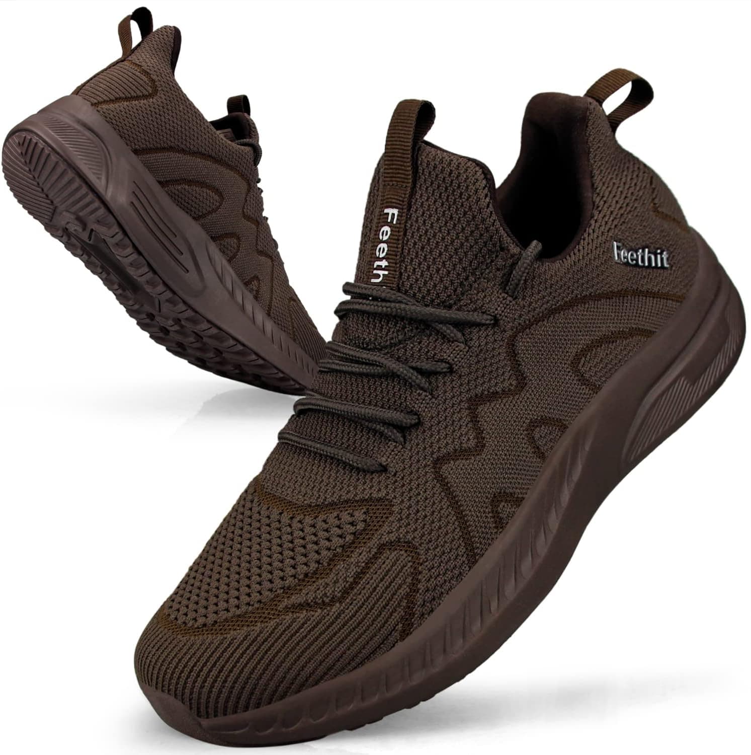 Feethit Trainers for Men – Breathable Lightweight Running Shoes 👟