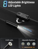 Thumbnail 2 de Ferdii 1920P HD endoscope camera 10m semi‑rigid 📷