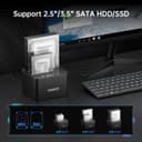 Thumbnail 3 de FIDECO Hard Drive Docking Station dual‑bay, USB 3.0 💻