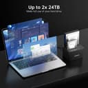 Thumbnail 4 de FIDECO Hard Drive Docking Station dual‑bay, USB 3.0 💻