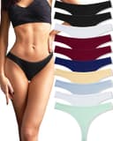 Thumbnail principal de FINETOO Pack of 10 cotton thongs S–XL 👙