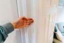 Thumbnail principal de Finger Clear 10x Door Finger Guards — hinge safety shield 🏠