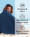 Thumbnail 1 de Fit-Flip Microfibre towel compact 80×160 cm 🏖️