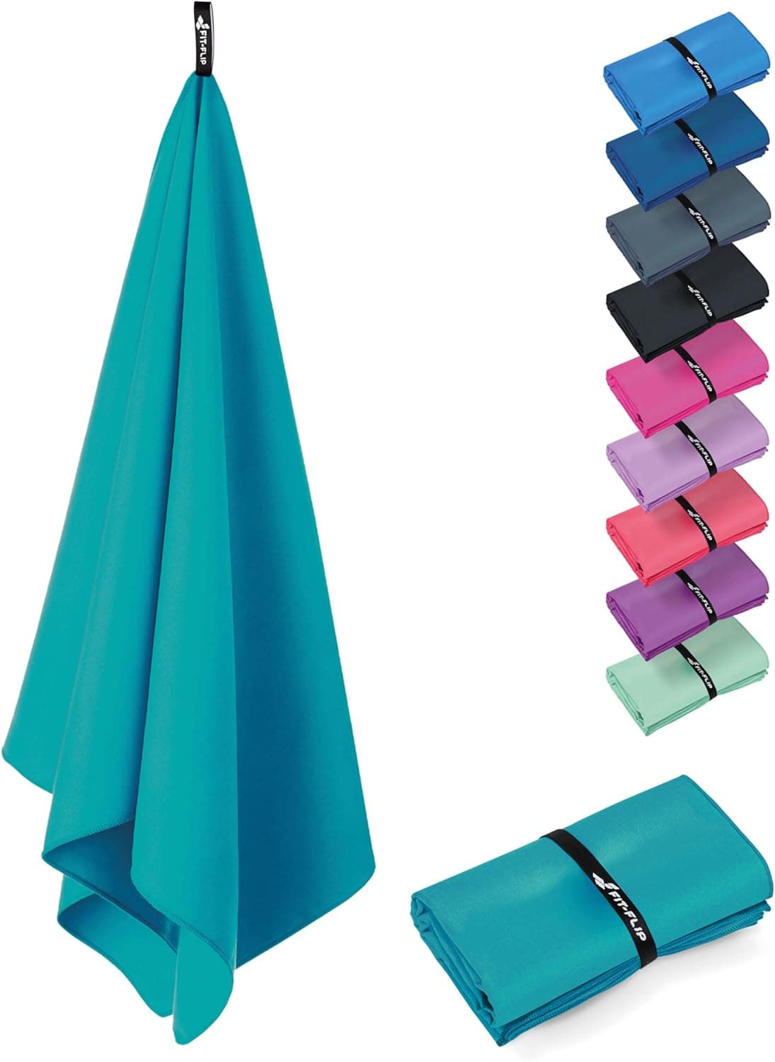 Fit-Flip Swimming Towel: quick-dry microfibre towel 🏖️