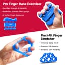 Thumbnail 2 de FitBeast Grip Strengthener Kit 5-pack 🏋️