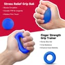Thumbnail 3 de FitBeast Grip Strengthener 5 Pack for Forearm Strength ⌚