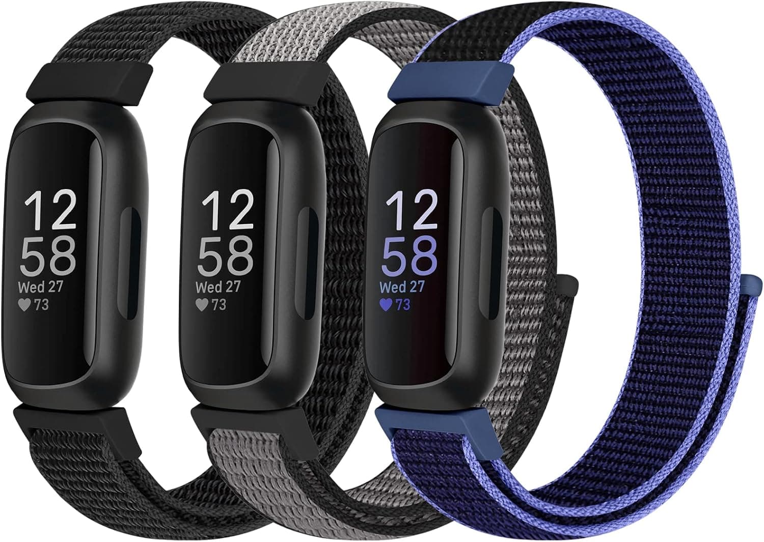 Fitbit Inspire 3 Nylon Sport Loop strap 📱