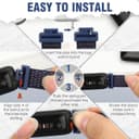 Thumbnail 3 de Fitbit Inspire 3 Nylon Sport Loop strap 📱