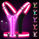 Thumbnail principal de Fitense LED Reflective Vest Running Gear - 5 Lights Colors High Visibility Reflective Running Gear Rechargeable Light Up Running Vest for Walking Running Cycling, Adjustable for Men Women Kid
Fitense LED Reflective Vest Running Gear - 5 Lights C…
