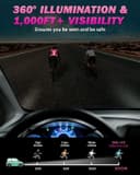 Thumbnail 1 de Fitense LED Reflective Vest Running Gear - 5 Lights Colors High Visibility Reflective Running Gear Rechargeable Light Up Running Vest for Walking Running Cycling, Adjustable for Men Women Kid
Fitense LED Reflective Vest Running Gear - 5 Lights C…