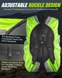 Thumbnail 2 de Fits M 40L Waterproof Backpack Rain Cover 🎒