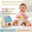Thumbnail 4 de FLEXTRIX Baby Toys 6-12 Months Farm Animals 🧸