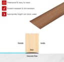 Thumbnail 4 de Flintronic 2M PVC Floor Transition Strip for Laminate, Carpet & Tiles 📏