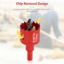 Thumbnail 2 de flintronic Bi-Metal Hole Saw, 13 PCS 18mm - 75mm Hole Saw Set with Hexagon Adapter and Centring Drill, Perfect for Drilling Soft Metal, Wood, PVC Board and Plastic for Cutting Circular Holes