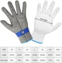 Thumbnail 1 de flintronic Cut Resistant Gloves Level 9, size L 🧤