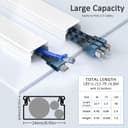 Thumbnail 1 de Flow fire L400mm x W24mm cable trunking 4.8m 🧰