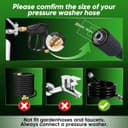 Thumbnail 2 de Foam Cannon Dual Connector Kit for Pressure Washers 🚿