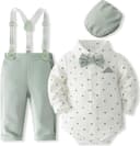 Thumbnail 2 de Fohuanky Baby Boy Formal Outfit for Wedding 🎩