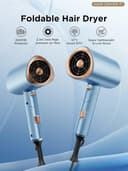 Thumbnail 1 de Foldable Ionic Hair Dryer 2000W — Travel Hairdryer 📱