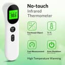 Thumbnail 1 de Forehead Thermometer Accurate No‑Touch 1s Reading 📷