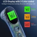 Thumbnail 3 de Forehead Thermometer Accurate No‑Touch 1s Reading 📷