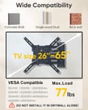 Thumbnail 1 de Forging Mount Long Reach TV Wall Bracket 📺