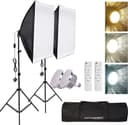 Thumbnail principal de FOTOCREAT Softbox Lighting Kit 20x28 in, 5700K 📷