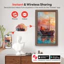 Thumbnail 1 de Frameo 15.6‑inch WiFi Digital Photo Frame 64GB 📷